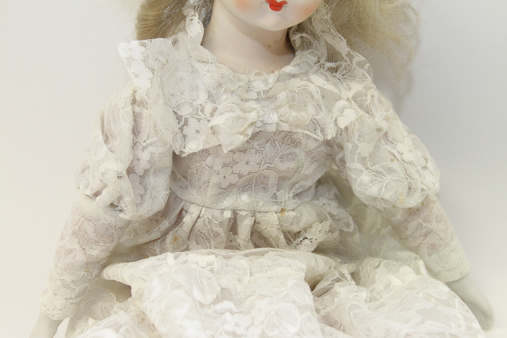 Group of Vintage Porcelain Dolls