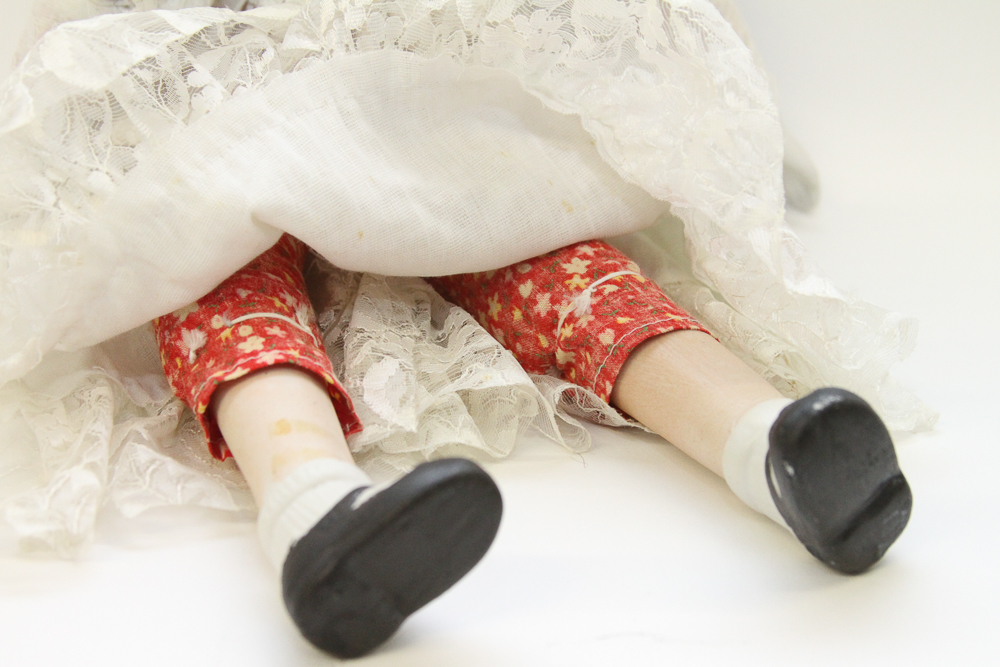 Group of Vintage Porcelain Dolls