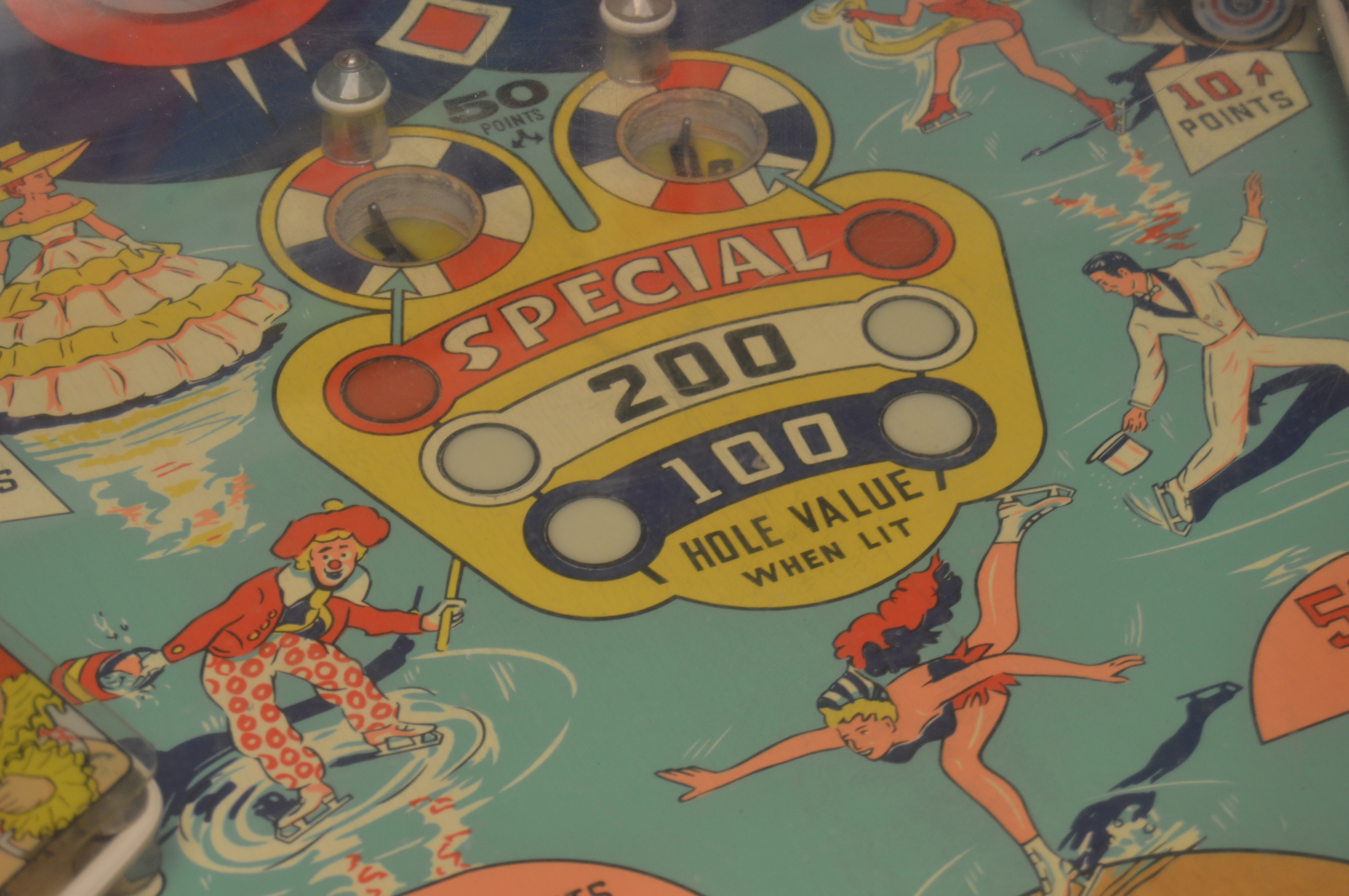 Vintage Gottlieb "Ice Revue" Pinball Machine