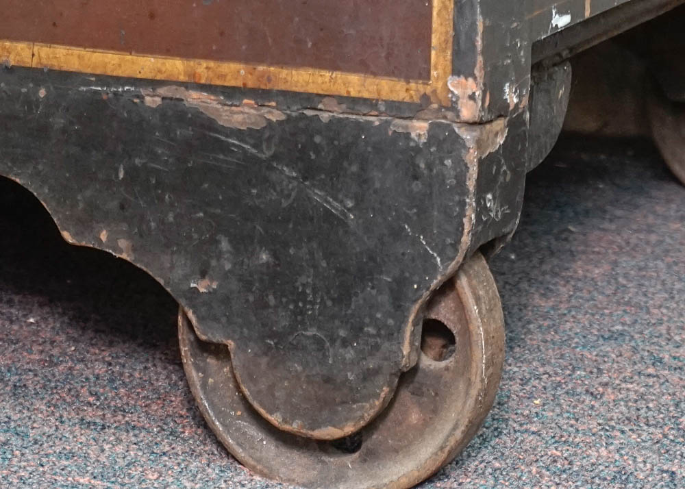 Antique Large Hall's Safe Co. Floor Safe