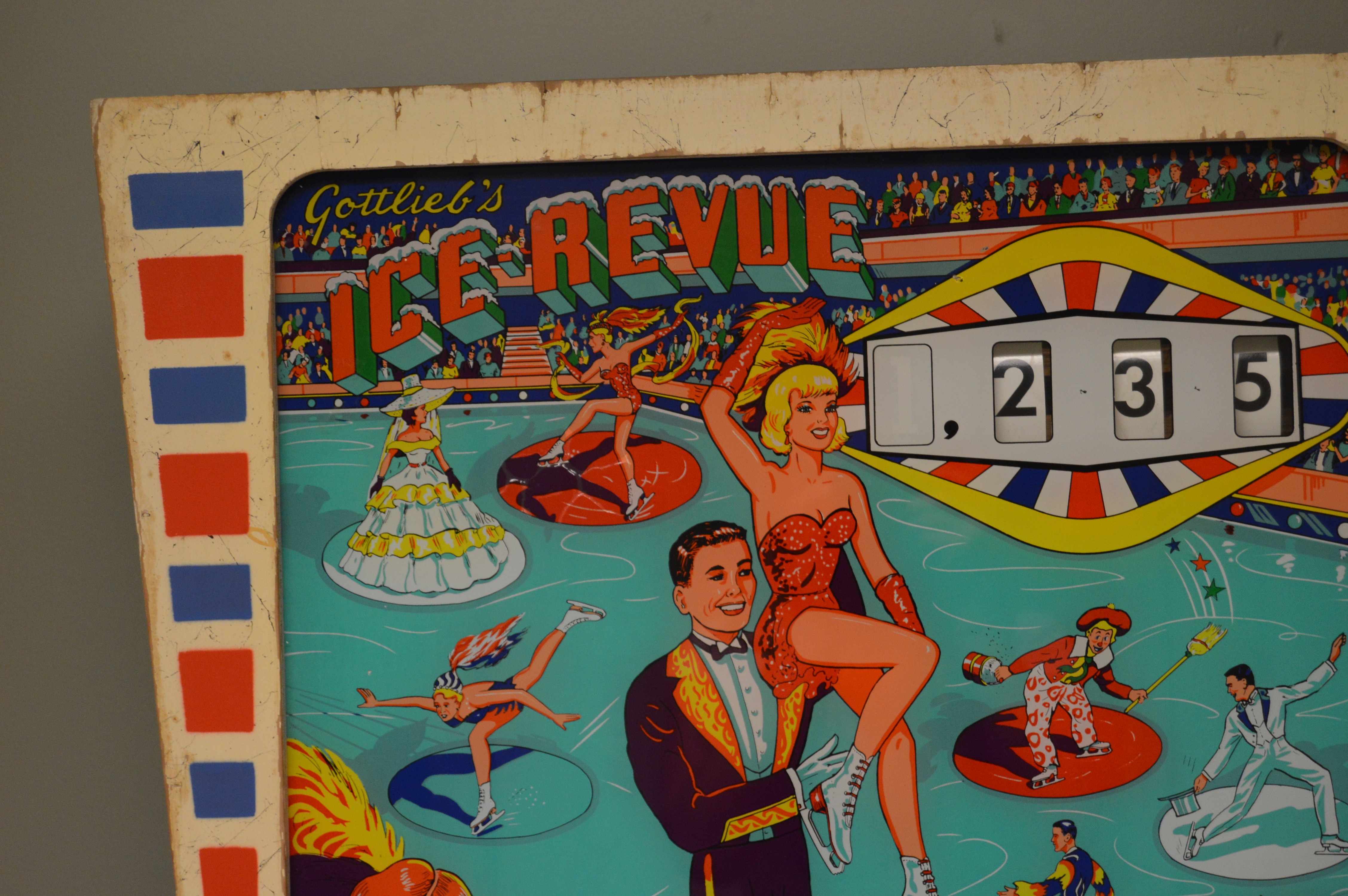 Vintage Gottlieb "Ice Revue" Pinball Machine