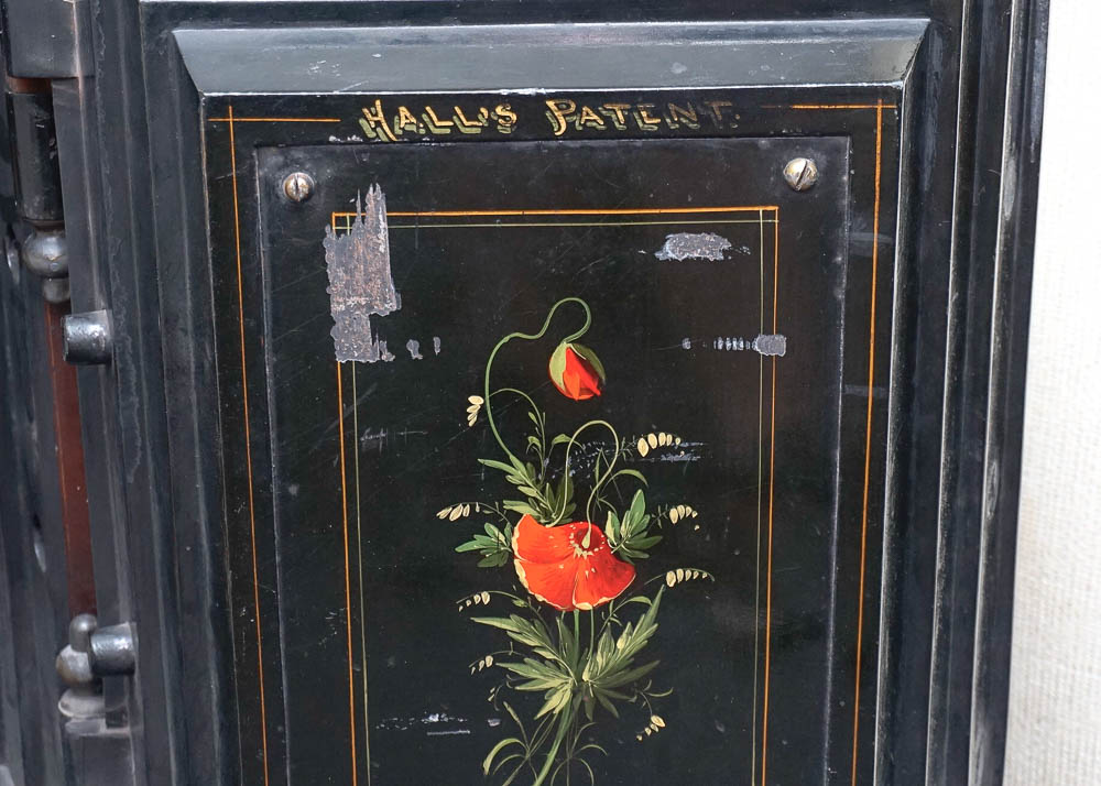 Antique Large Hall's Safe Co. Floor Safe