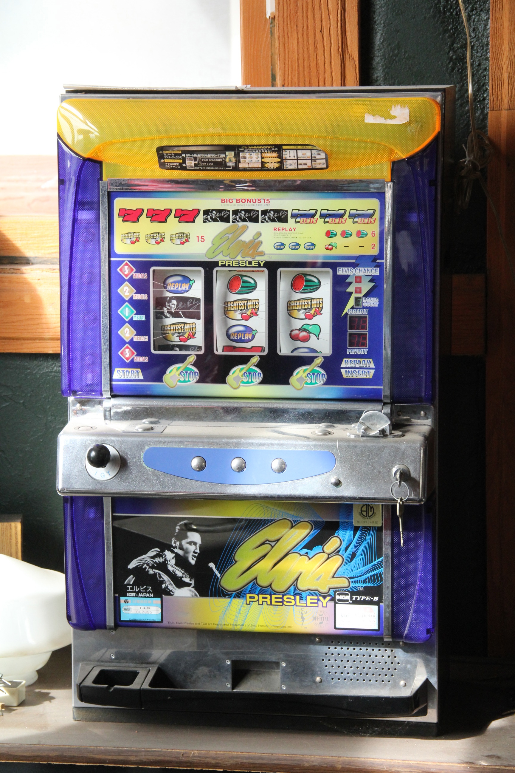 Elvis Presley Slot Machine