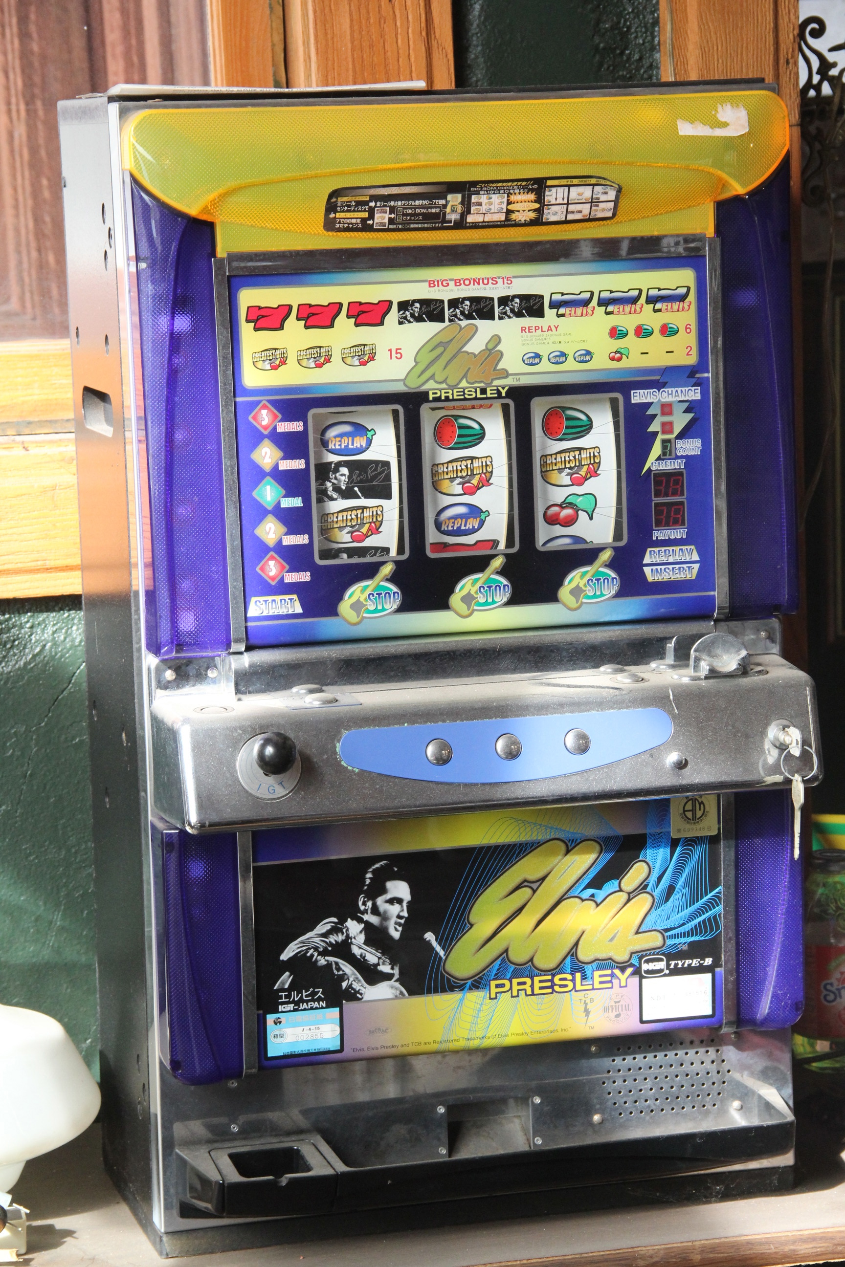 Elvis Presley Slot Machine