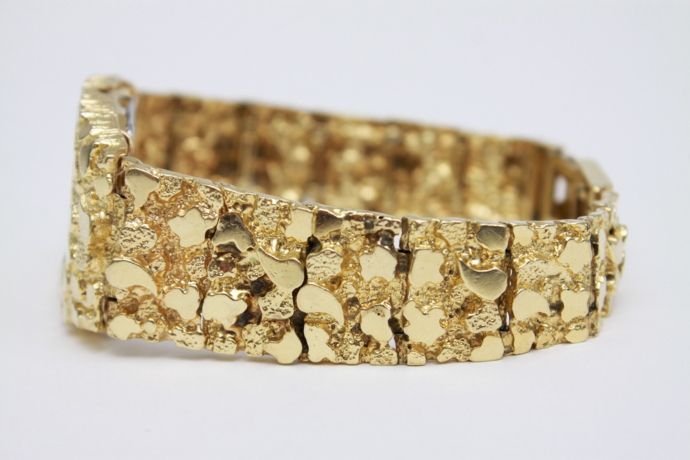 Seiko 14K Gold Nugget Men's Watch