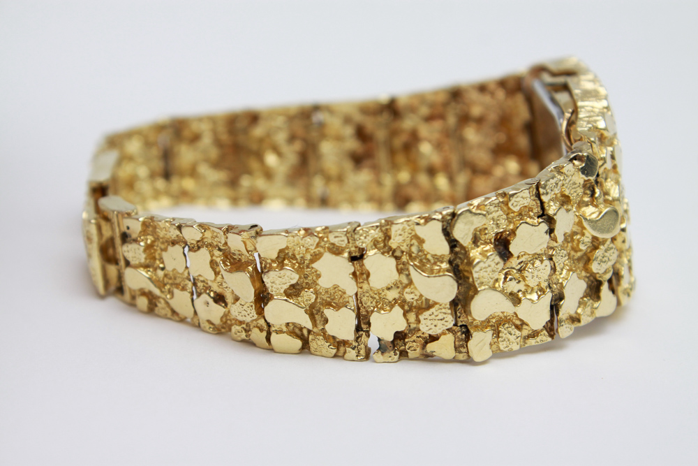 Seiko 14K Gold Nugget Men's Watch