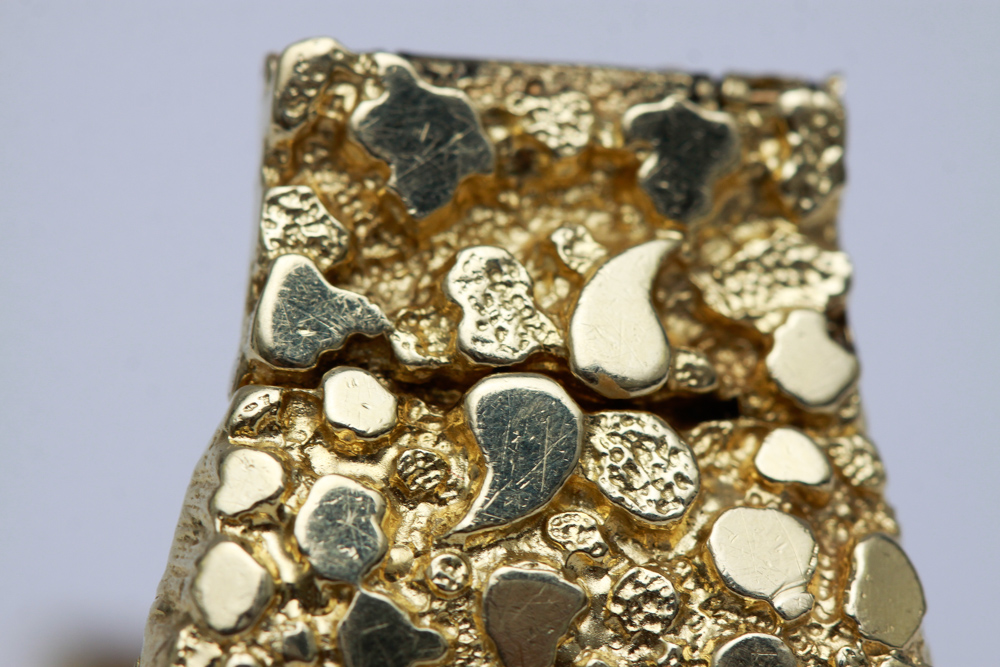 Seiko 14K Gold Nugget Men's Watch