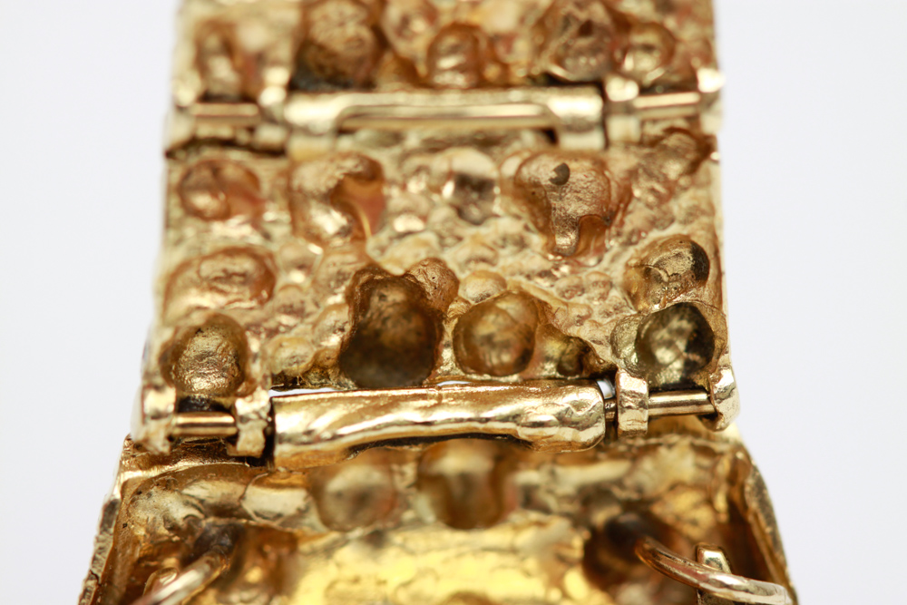 Seiko 14K Gold Nugget Men's Watch