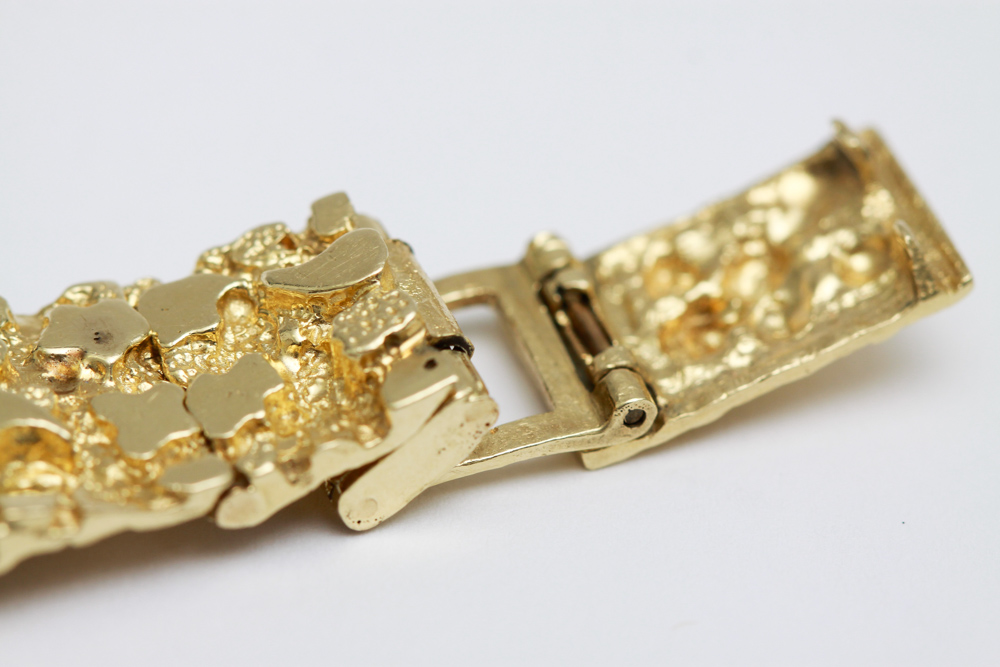 Seiko 14K Gold Nugget Men's Watch