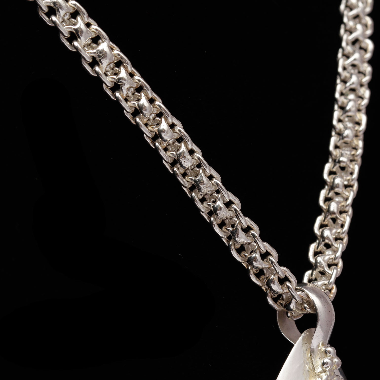 Sterling Silver Citrine Pendant Necklace