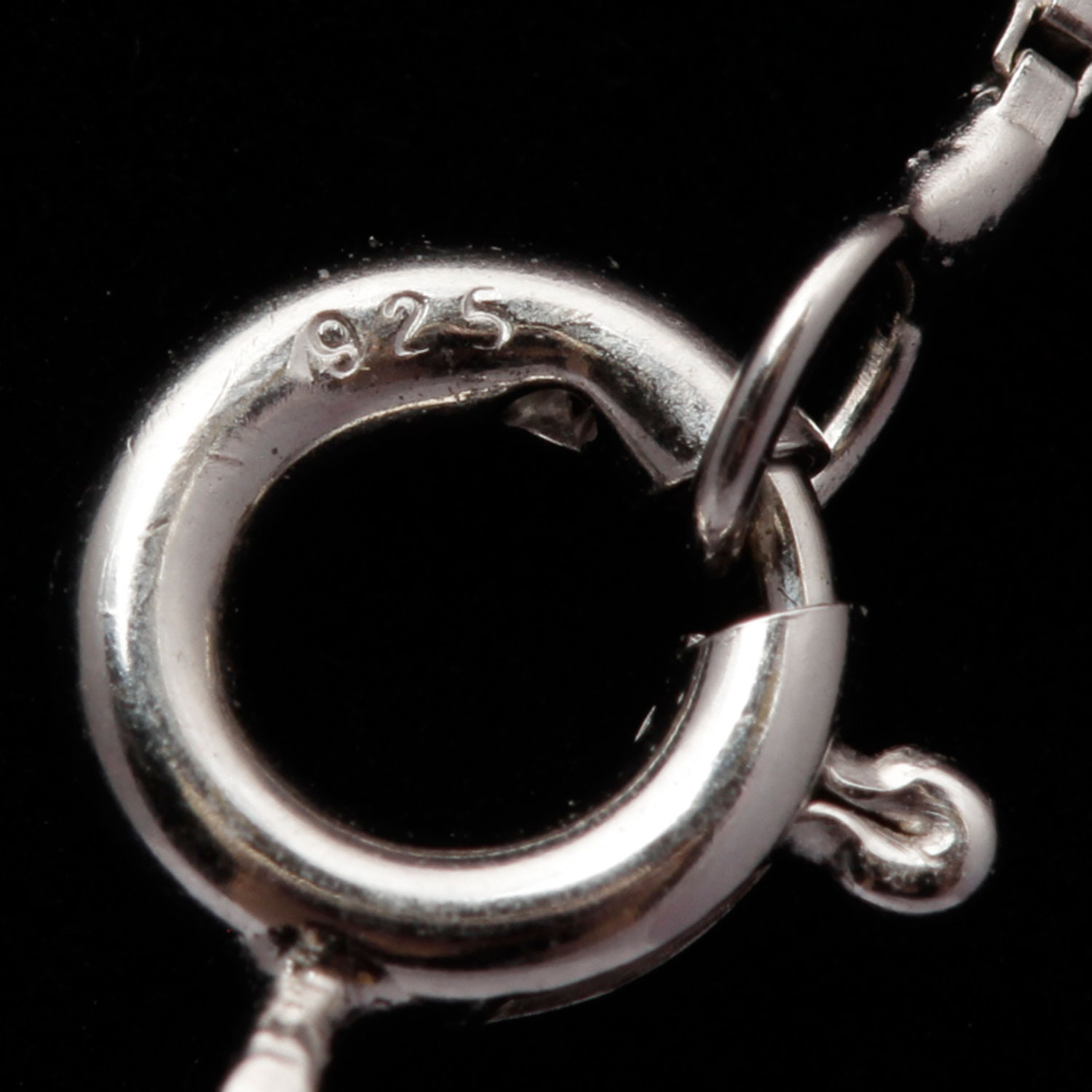 Sterling Silver Blue Cubic Zirconia Pendant Necklace