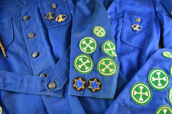 Two Vintage Culver Military Academy Uniform Jackets