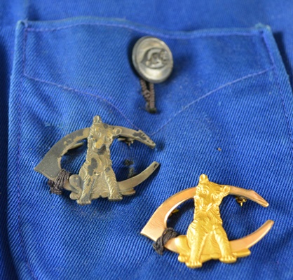 Two Vintage Culver Military Academy Uniform Jackets