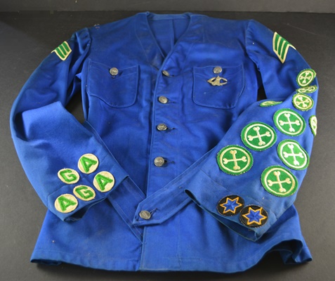 Two Vintage Culver Military Academy Uniform Jackets