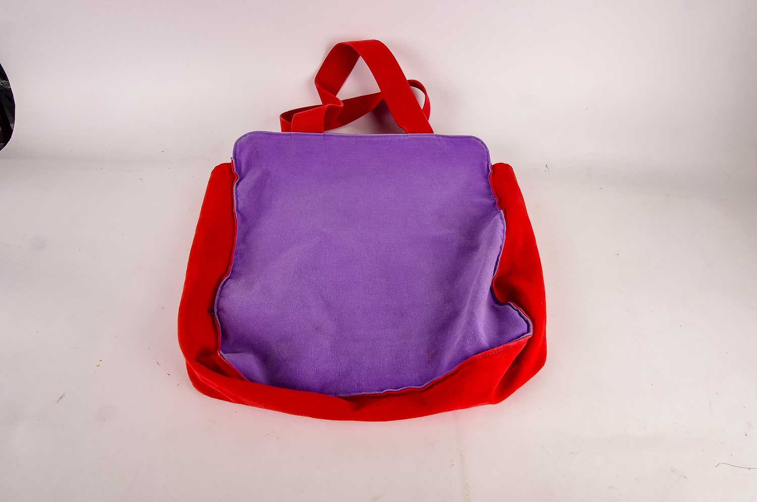 Vintage Laurel Burch Silkscreen Canvas Tote