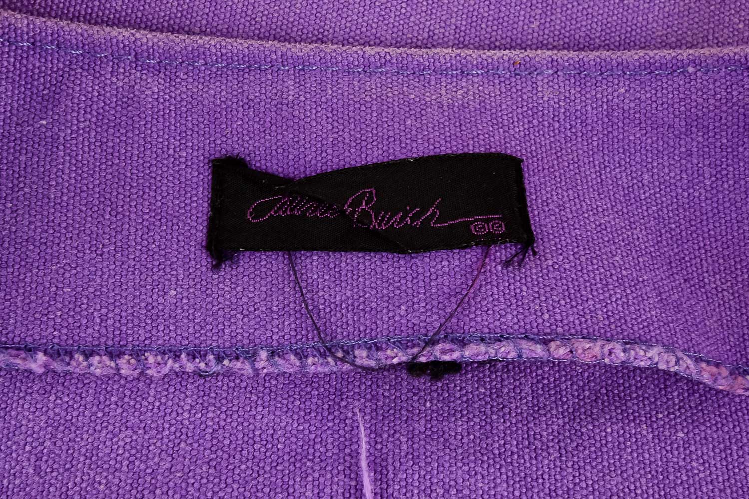 Vintage Laurel Burch Silkscreen Canvas Tote