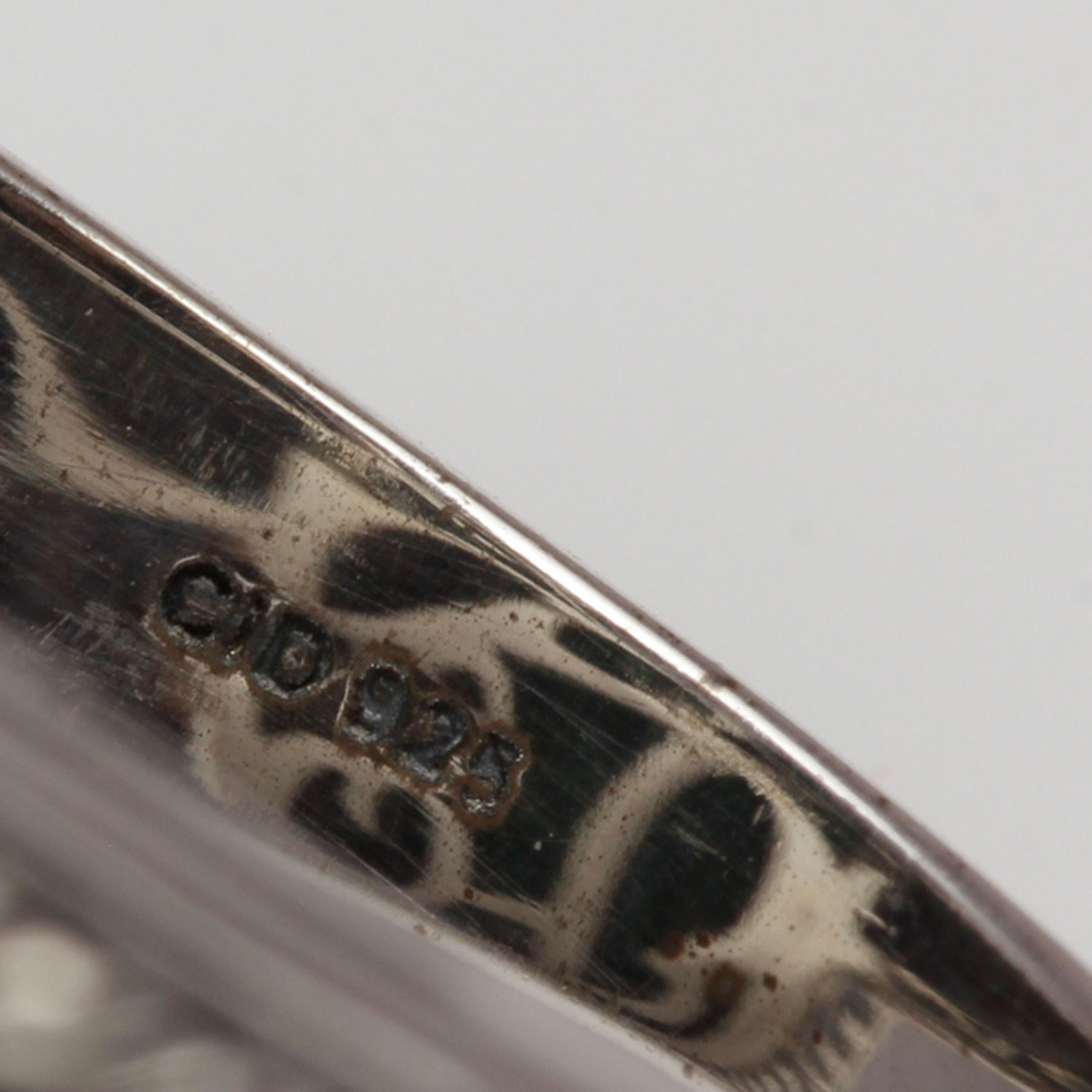 Sterling Silver and Malachite Ring