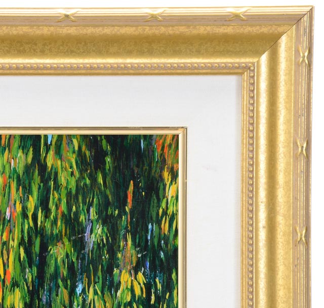 Claude Cambour Signed Serigraph on Canvas "Nostalgie"