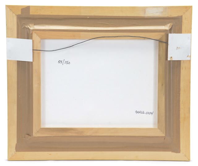 Claude Cambour Signed Serigraph on Canvas "Nostalgie"