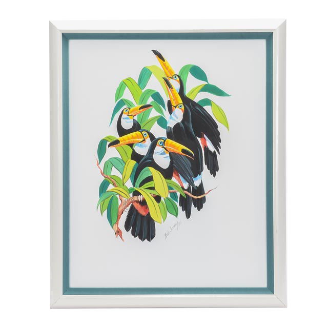 Bob Jenny Original 1995 Acrylic Painting on Canvas