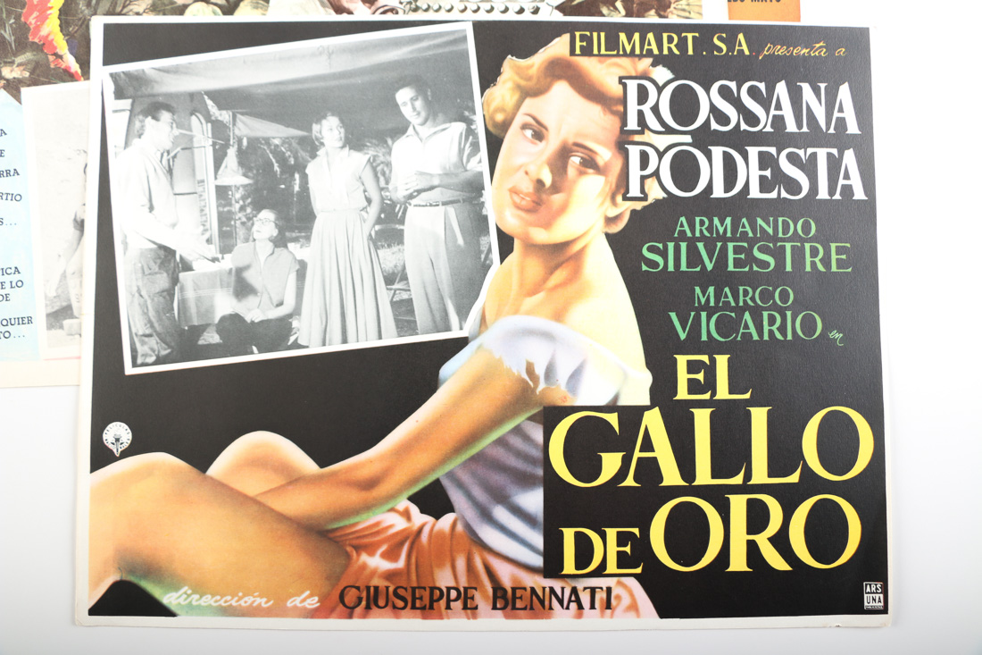 "Crack in the World" and Other Vintage Mexican Lobby Cards