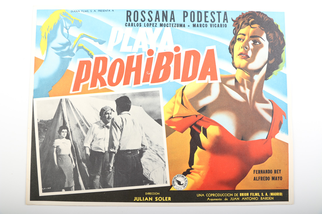 "Crack in the World" and Other Vintage Mexican Lobby Cards