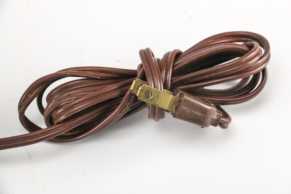 Vintage Milk Glass Table Lamp