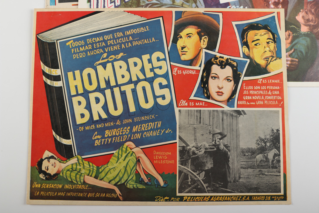 Vintage Spanish Lobby Cards Featuring "Noches de Ultratumba"