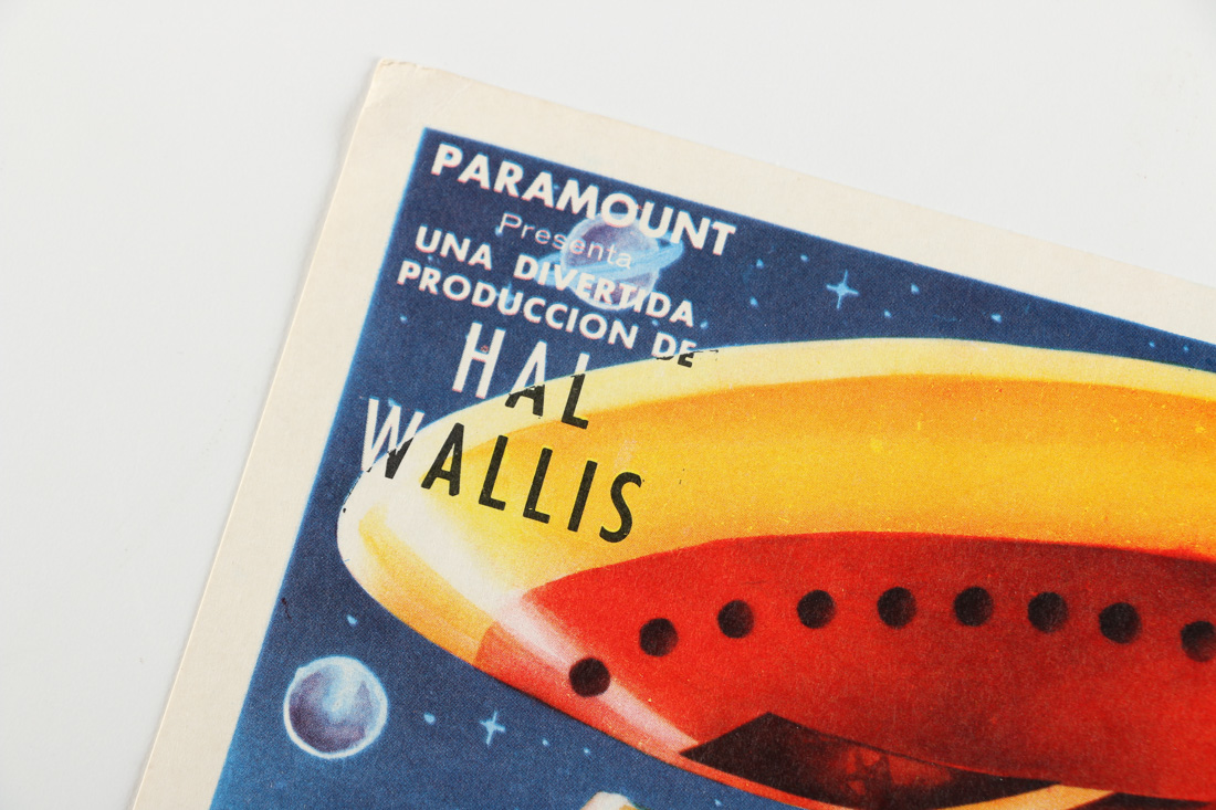 Vintage Spanish Lobby Cards with Jerry Lewis and Mickey Rooney