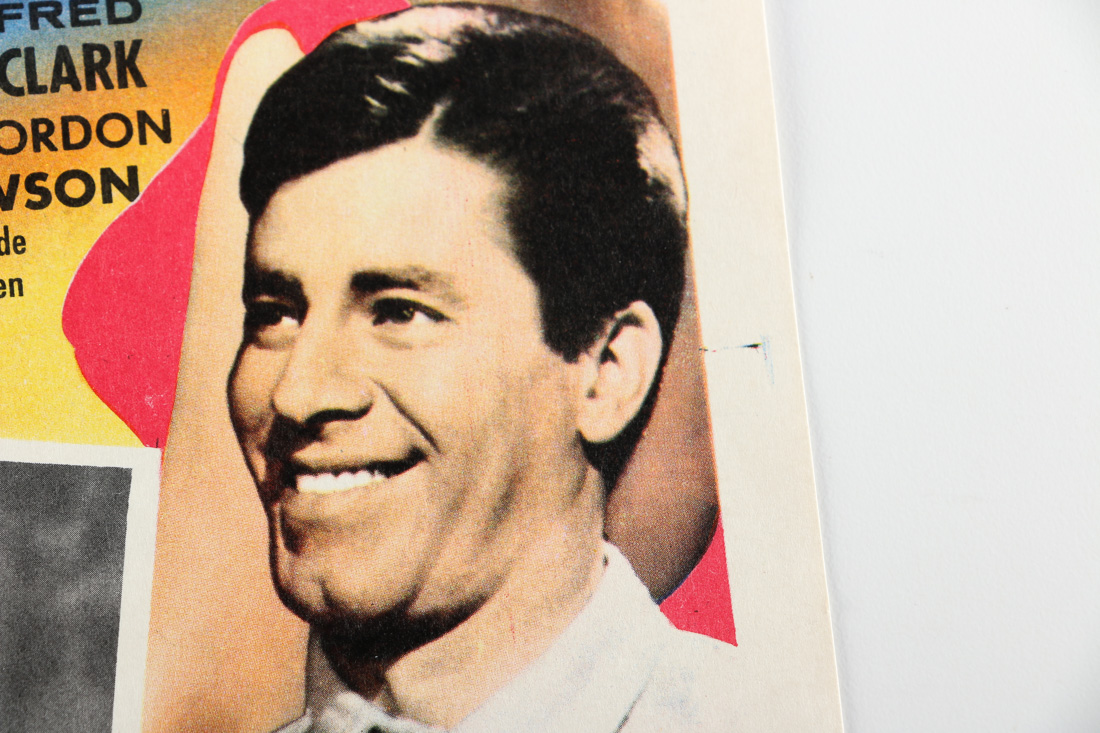 Vintage Spanish Lobby Cards with Jerry Lewis and Mickey Rooney