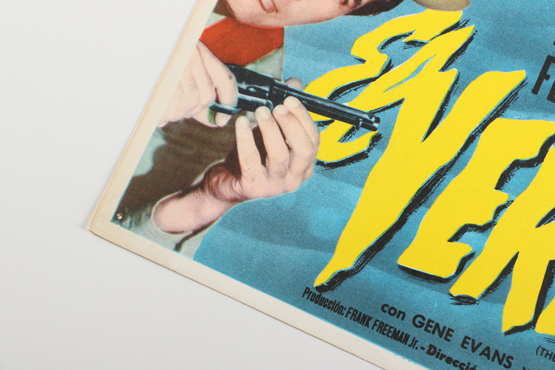 Collection of Vintage Spanish Western Movie Lobby Cards