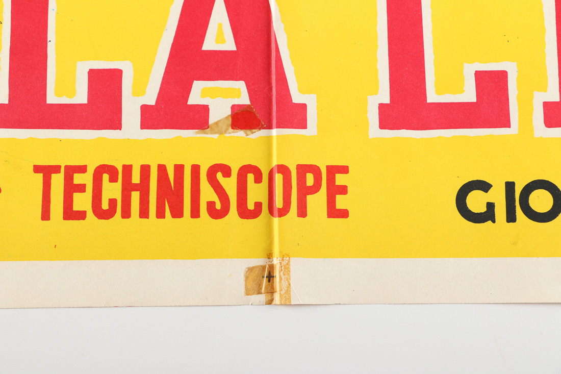 Vintage Spanish Poster "Los Fuera de la Ley"