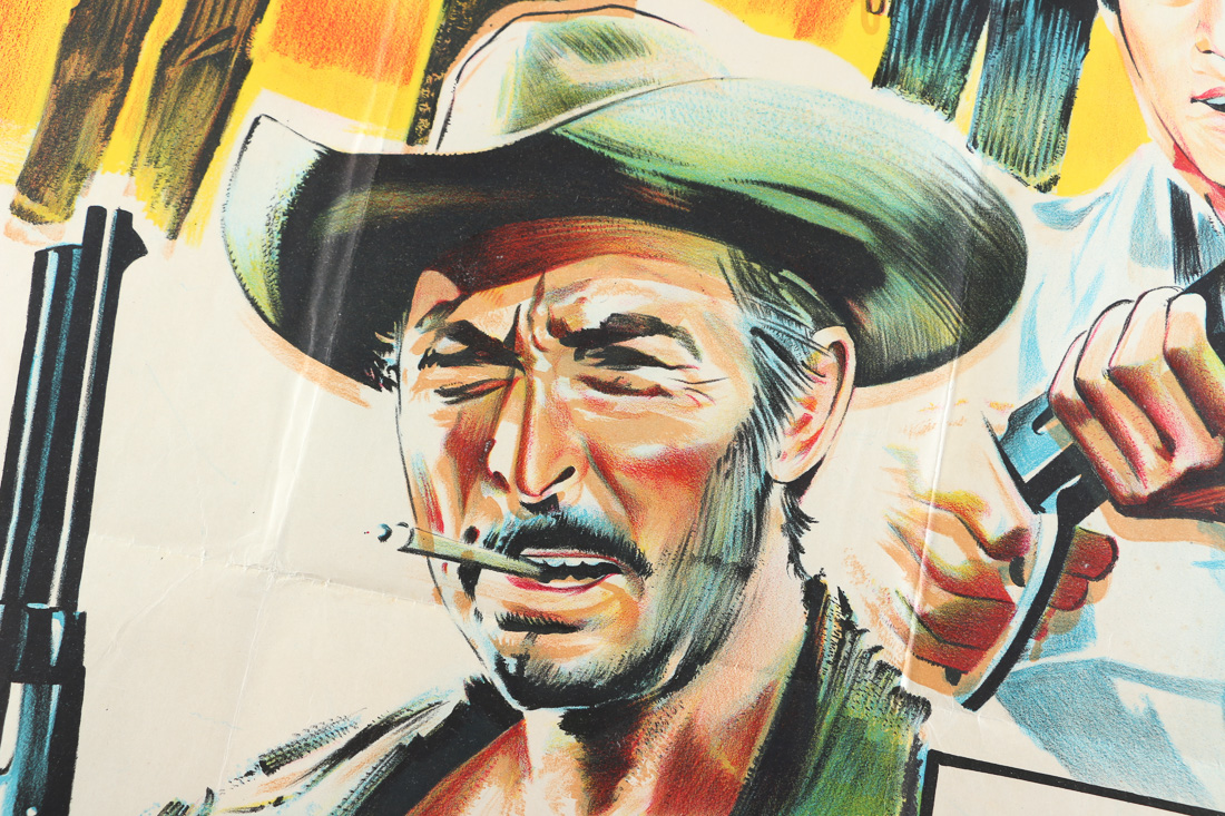 Vintage Spanish Poster "Los Fuera de la Ley"