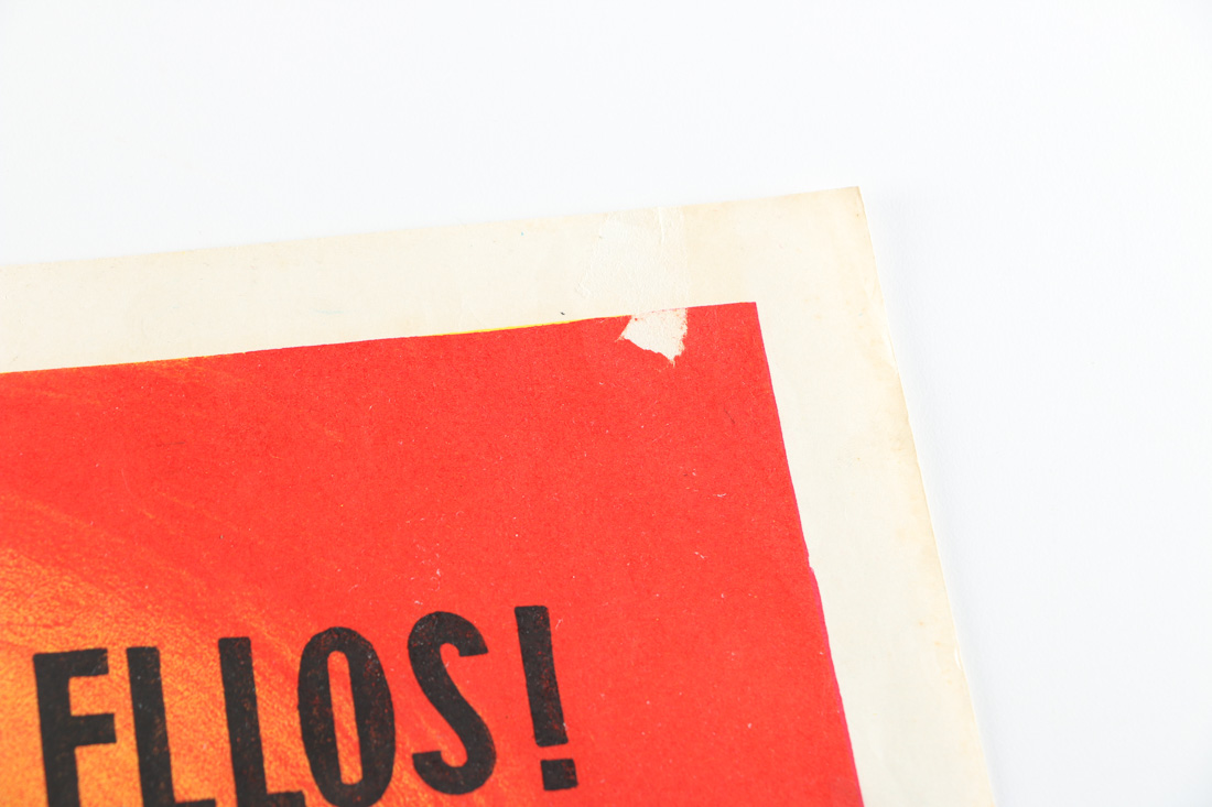 Vintage Spanish Poster "Los Fuera de la Ley"