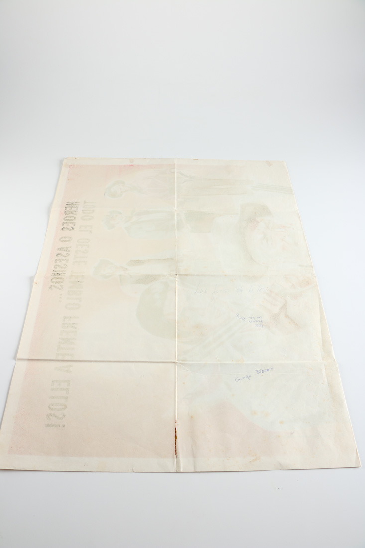 Vintage Spanish Poster "Los Fuera de la Ley"