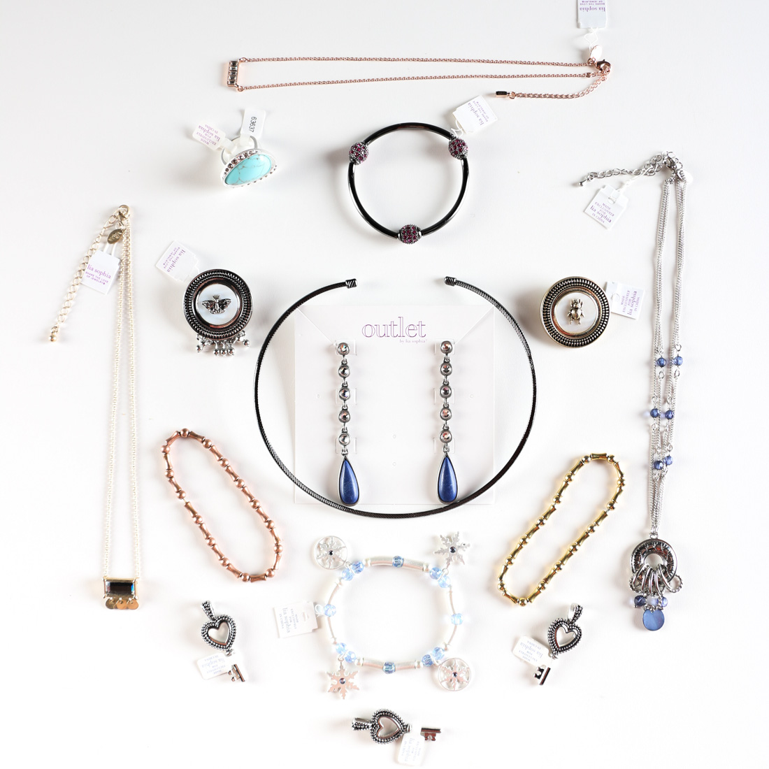 Collection of Lia Sophia Jewelry