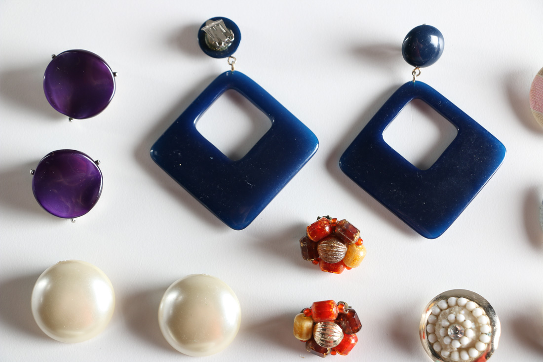 Collection Of Costume Jewelry Earrings