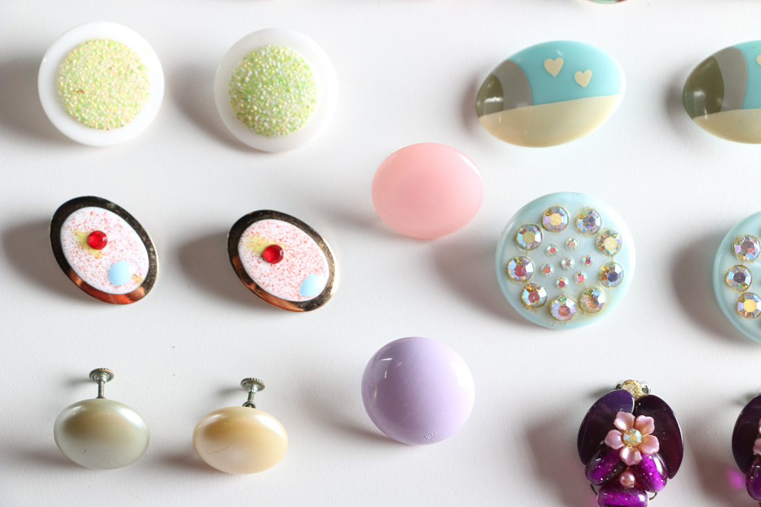 Collection Of Costume Jewelry Earrings