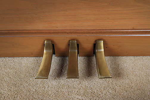 Vintage Wurlitzer Console Piano With Bench