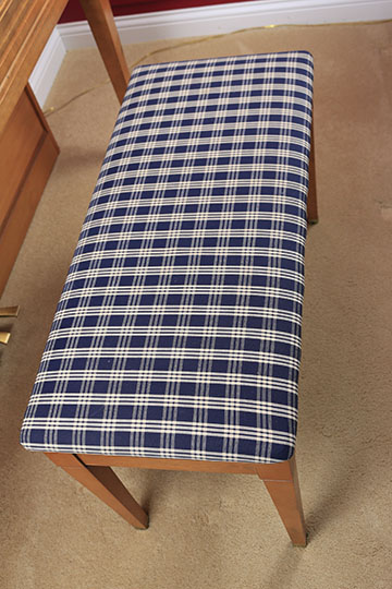 Vintage Wurlitzer Console Piano With Bench