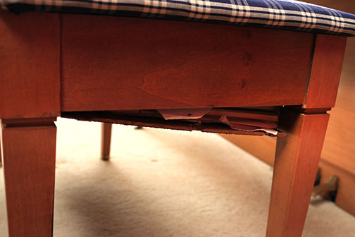 Vintage Wurlitzer Console Piano With Bench