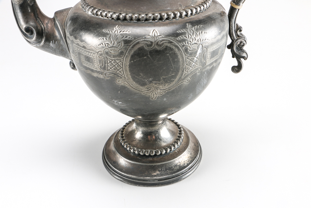 Four 1861 Silver Plate Ovington Brothers Vessels