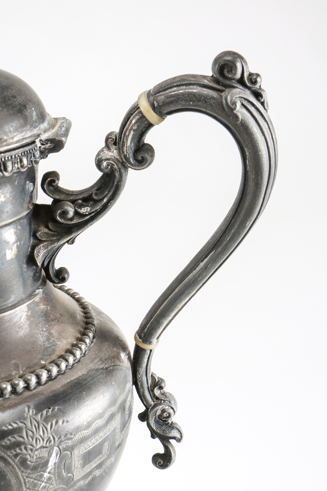 Four 1861 Silver Plate Ovington Brothers Vessels