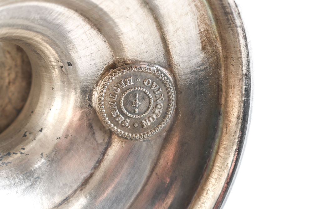 Four 1861 Silver Plate Ovington Brothers Vessels