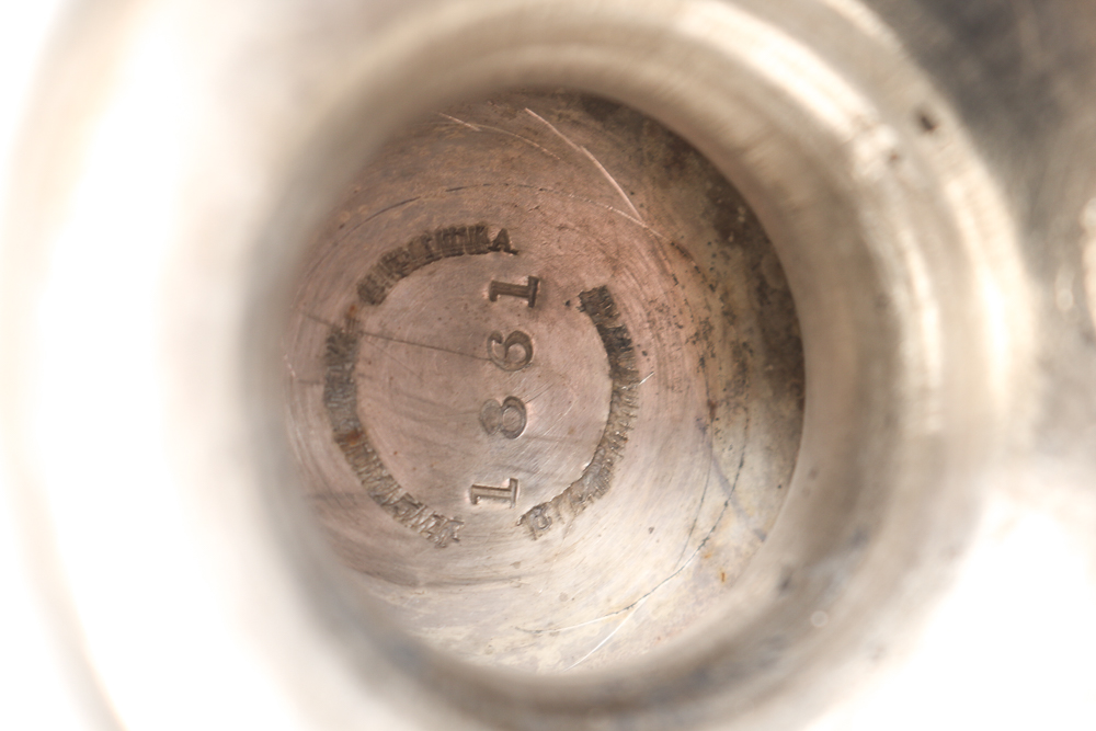 Four 1861 Silver Plate Ovington Brothers Vessels