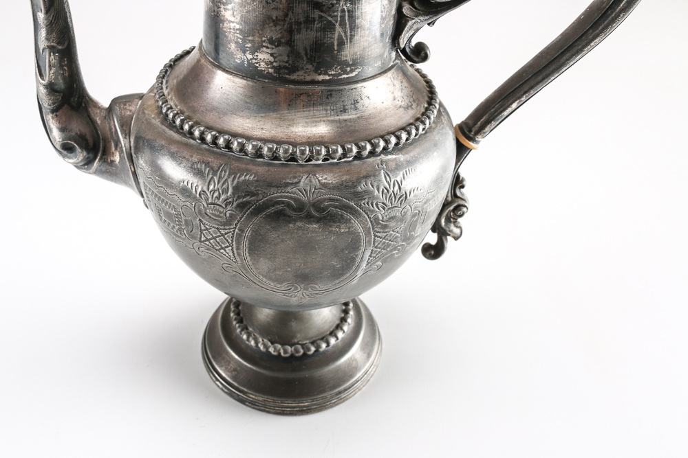 Four 1861 Silver Plate Ovington Brothers Vessels