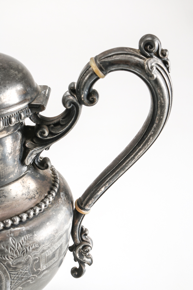 Four 1861 Silver Plate Ovington Brothers Vessels