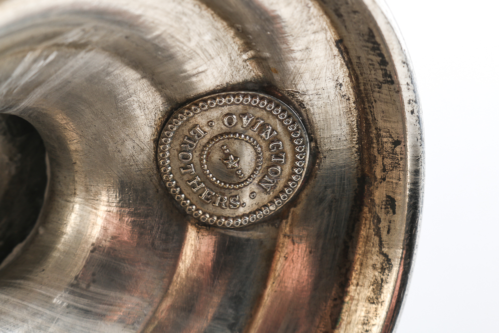 Four 1861 Silver Plate Ovington Brothers Vessels