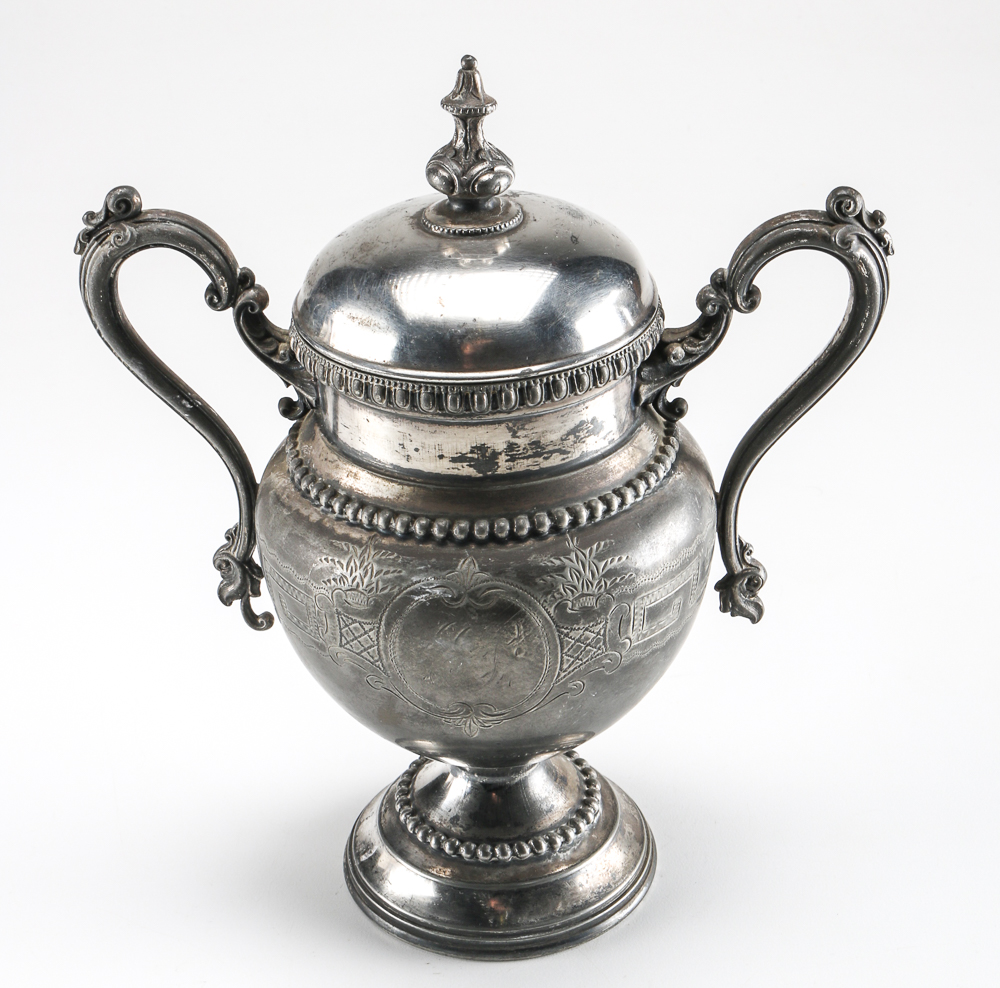 Four 1861 Silver Plate Ovington Brothers Vessels