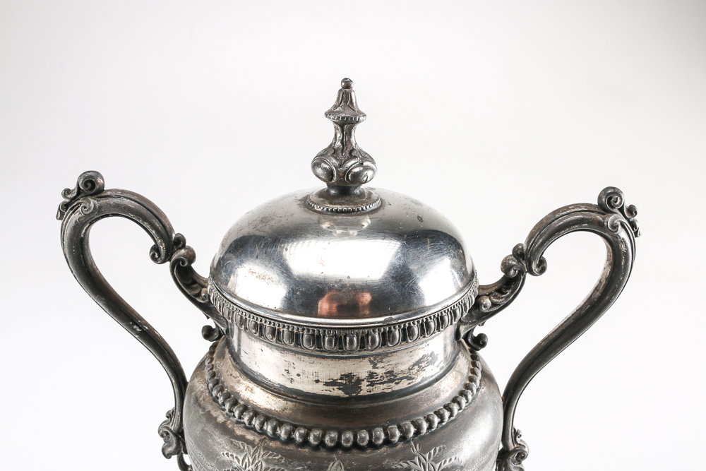 Four 1861 Silver Plate Ovington Brothers Vessels